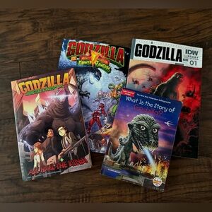 Godzilla book / comic book lot